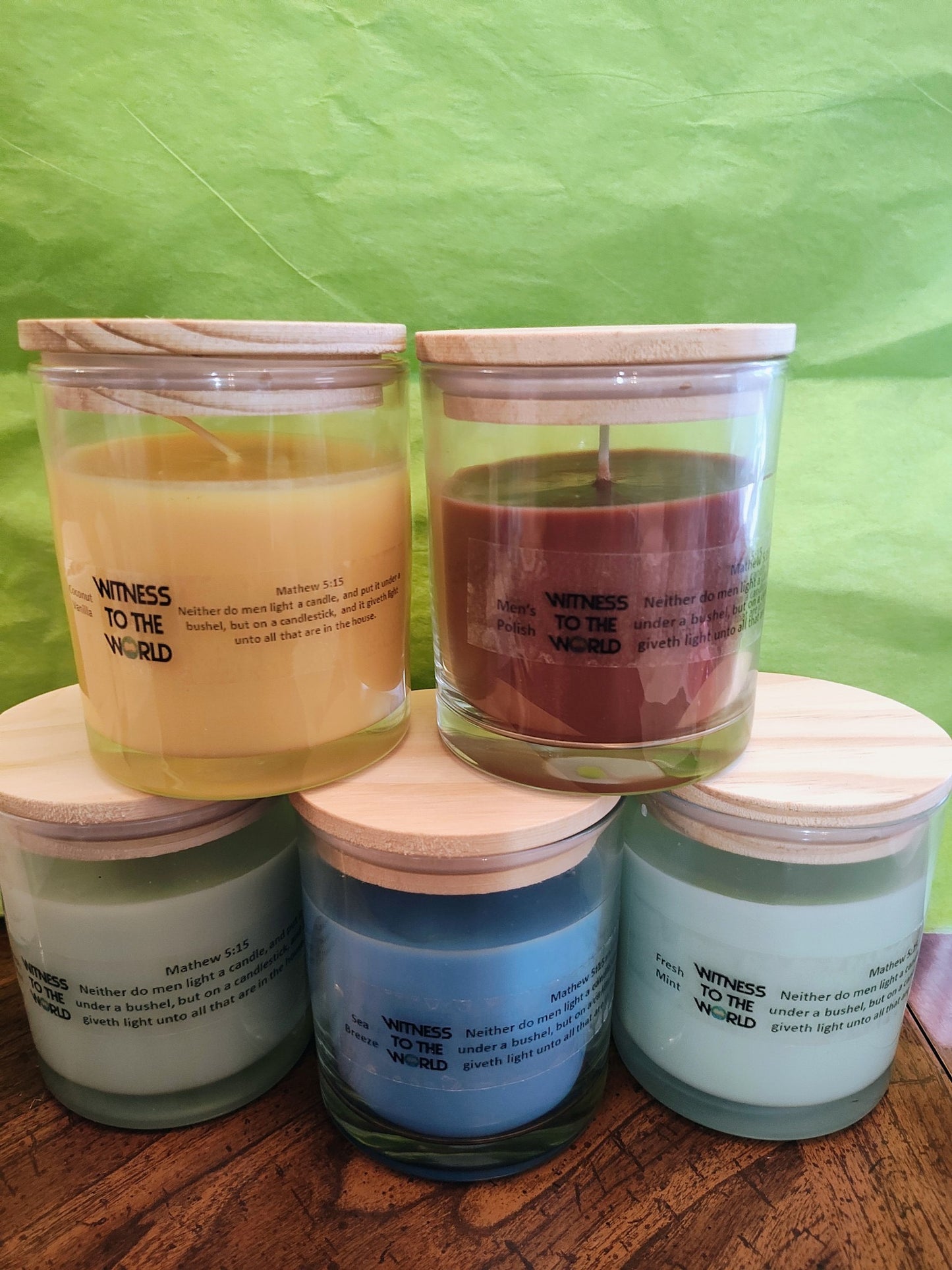 Single Wick Candles