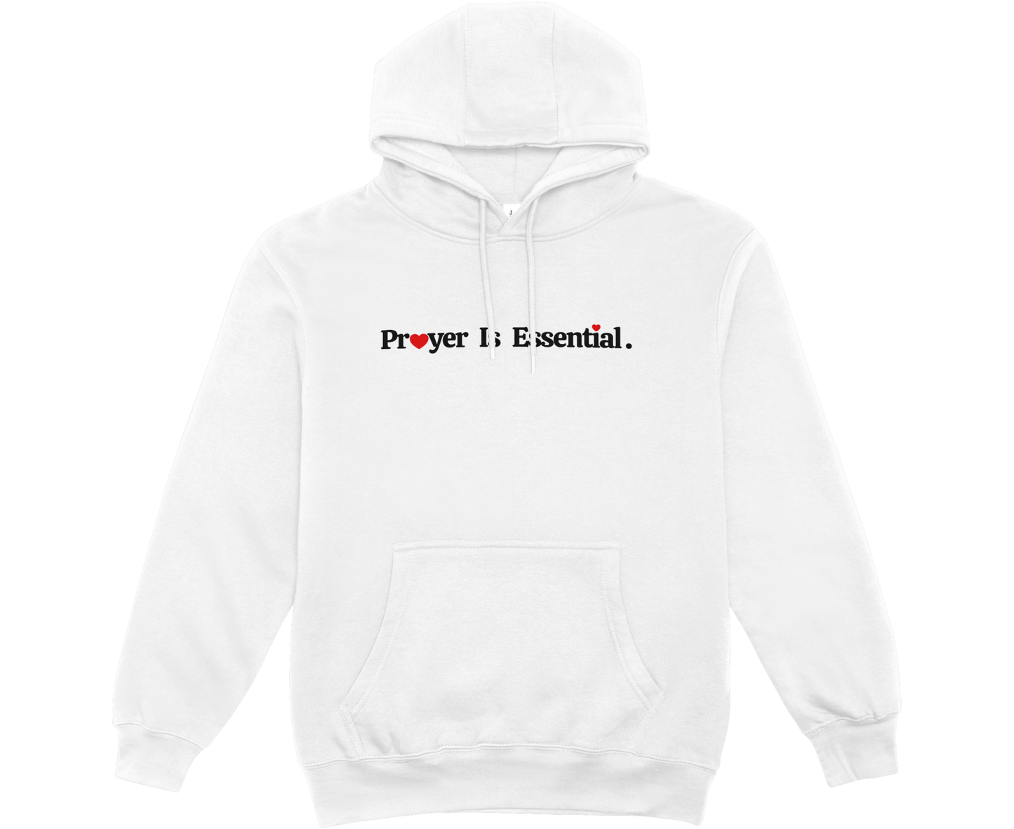 Hoodie Prayer is Essential (HEART VERSION)❤️